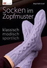 Socken im Zopfmuster vom Oz-Verlag