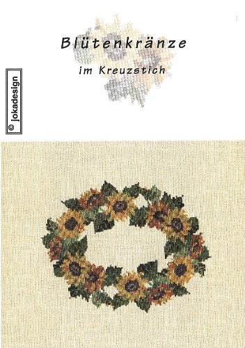 Kreuzstich Vorlagenheft "Blütenkränze" von jokadesign