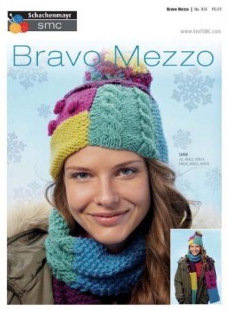 Bravo Mezzo - Designposter mit Strickanleitungen für Winteraccessoires