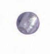 Glas-Perle "Kugel" 10mm - Farbe: hell-brombeer von Rico Design