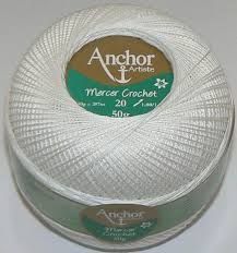 50g Mercer Crochet - Häkelgarn Stärke 20