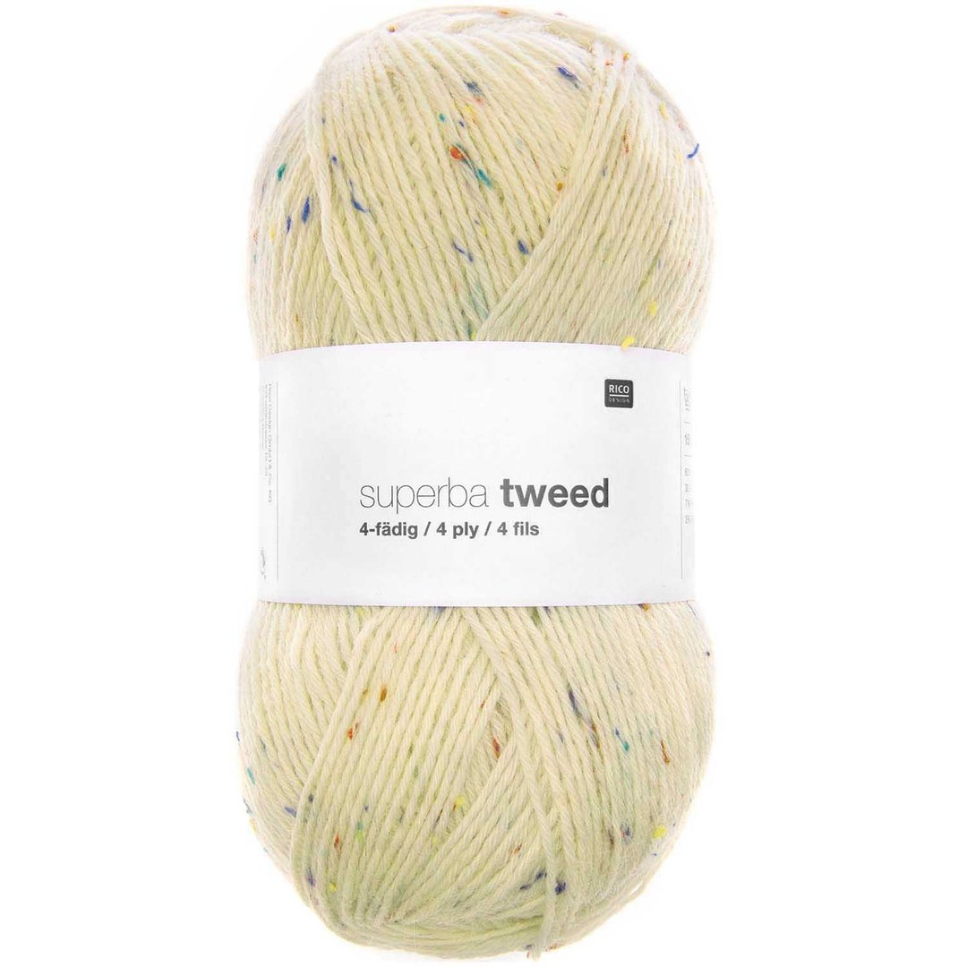 100g Superba Tweed - Schönes Sockengarn in Tweed-Optik