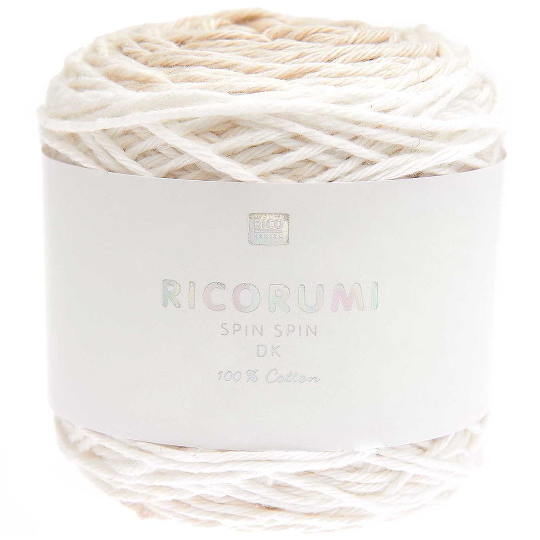 50g Ricorumi - Spin Spin - feine Baumwolle mit Verlauf zum Häkeln von Figuren.