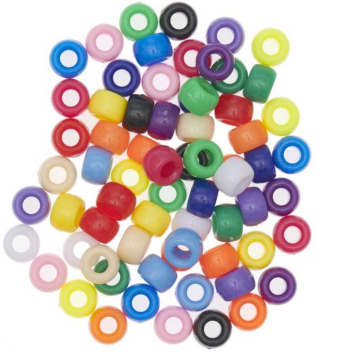 itoshii - Ponii Beads Mix - 400 Stück - 9x6mm